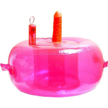 Sedia Gonfiabile Vibrante Rosa con Vibratore Integrato per Piacere